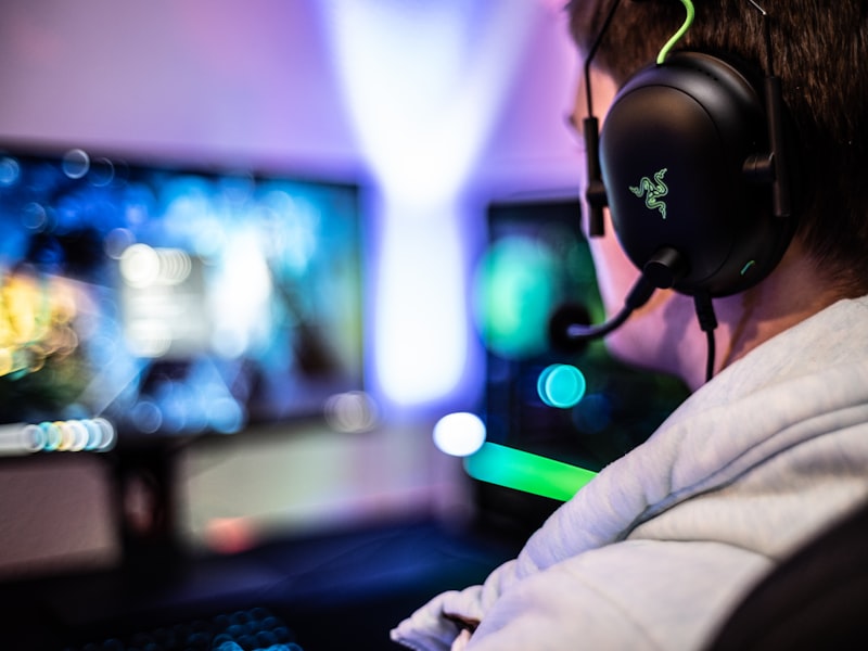 LAN tournament in progress